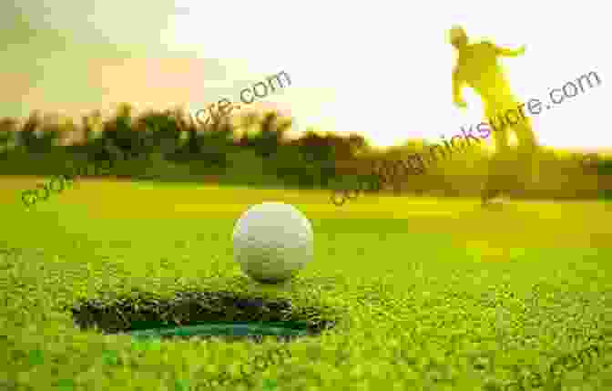 A Golfer Lines Up A Putt On The Green. Golf Etiquette Kathleen Dean Moore