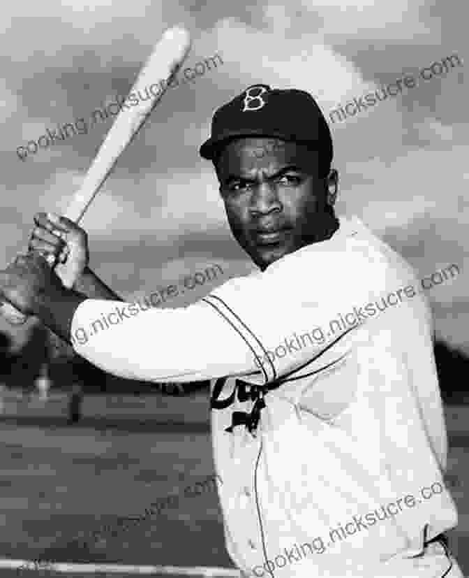 A Photograph Of Jackie Robinson Batting, A Pivotal Moment In Breaking The Color Barrier In Baseball The Great Of Ice Hockey: Interesting Facts And Sports Stories (Sports Trivia 1)