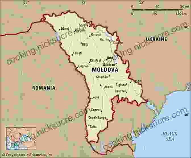 An Ancient Map Of Moldova, Showcasing Its Geographical Location And Historical Landmarks Moldova: A History Hampton Sides