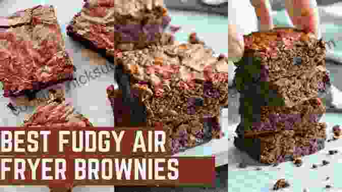 Fudgy Air Fried Brownies, Ready To Satisfy Your Sweet Cravings. Ninja Air Fryer Cookbook 2024 UK: Tasty Quick Ninja Air Fryer Recipes Using European Measurements Ingredients